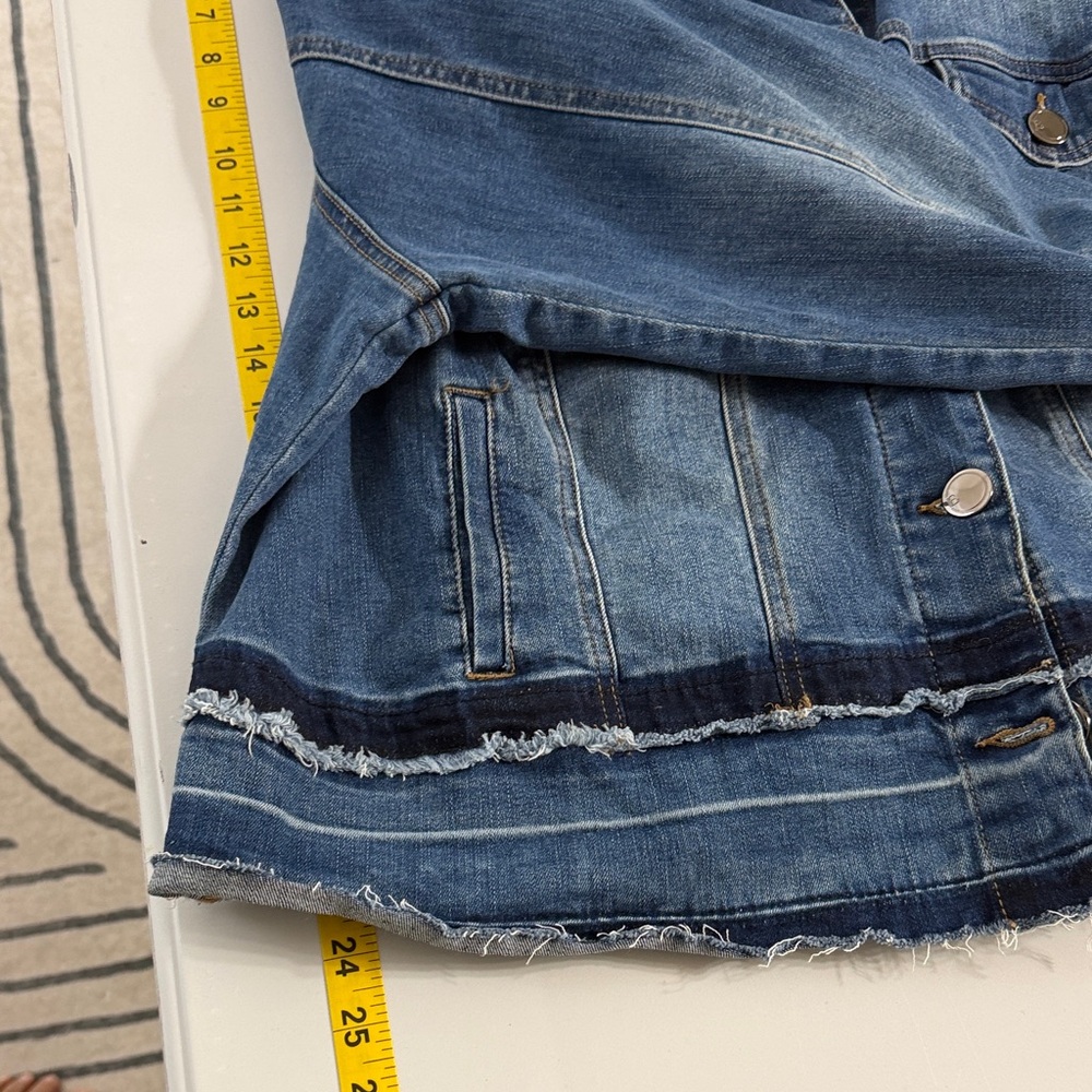 Lane Bryant Classic Blue Denim Jacket Size 18 - Picture 12 of 16